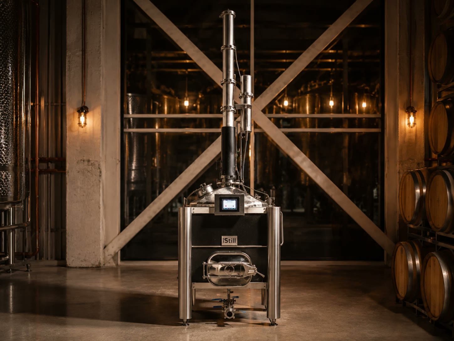 Alambique híbrido automatizado de Après Distillery
