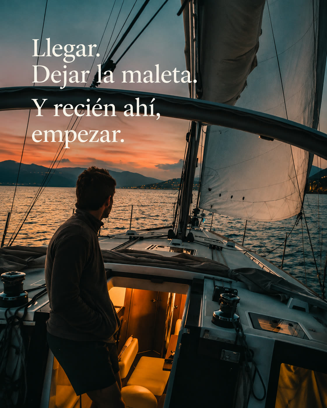 Après-Journey - llegar, dejar la maleta y recién ahí empezar